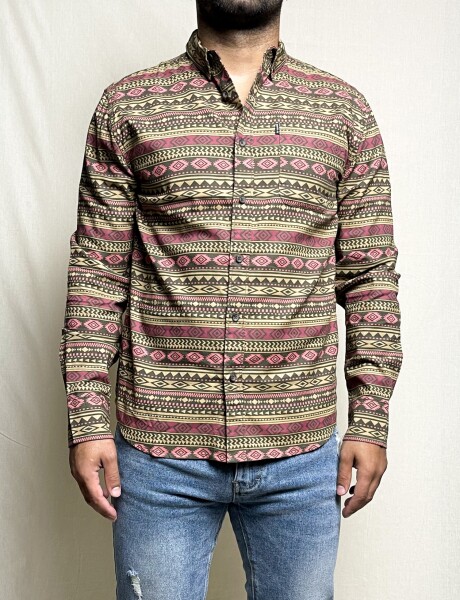 Camisa Wally Marron