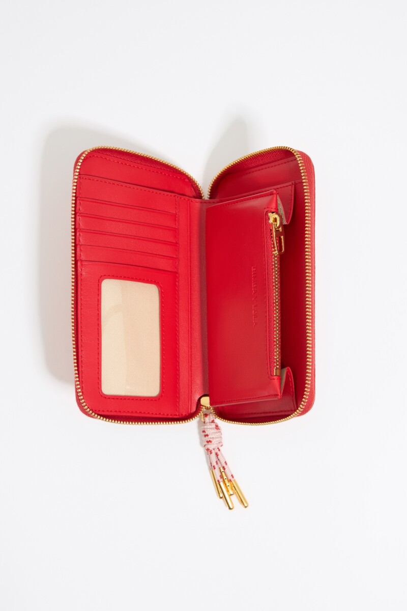 BILLETERA Rojo
