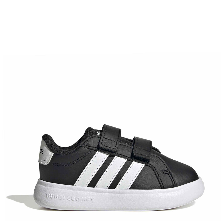 Championes de Niños Adidas Grand Court 3.0 Bubble Infantil Negro - Blanco
