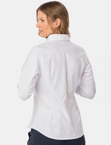 CAMISA LISA OXFORD Blanco