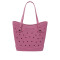 Bolso Crocs Eva Tote Mediano Rosa