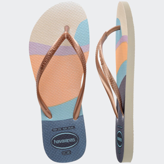Ojotas Havaianas Slim Palette Glow Beige