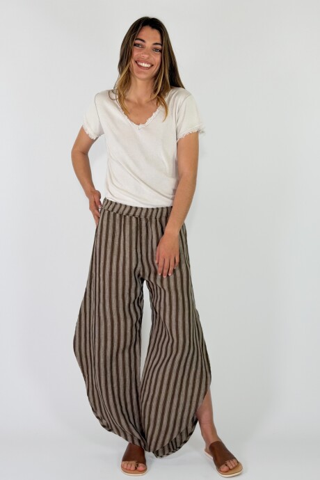 PANTALON TOBAGO Marron