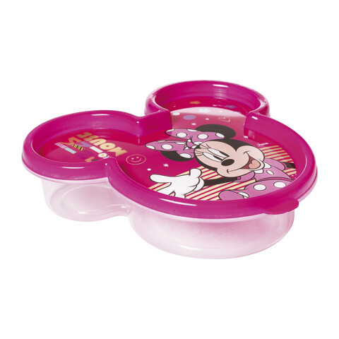 Pote Plástico con Forma 3D Minnie 320 ml U