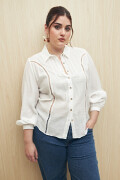 CAMISA MAINA Blanco
