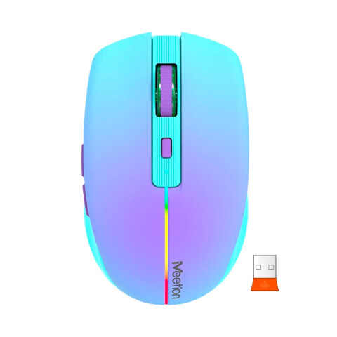 Mouse Inalámbrico Meetion BTM002 BT- WIFI Purpura Mouse Inalámbrico Meetion BTM002 BT- WIFI Purpura