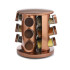 Especiero Giratorio con 12 Frascos Porta Condimentos Cocina Acero inoxidable Imback Color Cobre Especiero Giratorio con 12 Frascos Porta Condimentos Cocina Acero inoxidable Imback Color Cobre