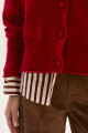 Cardigan Winter Rojo