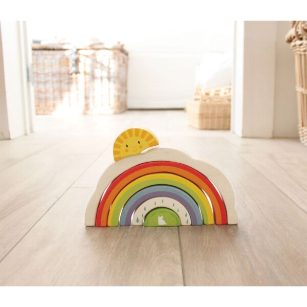 Tender Leaf Toys Tunel Arcoiris Juguete Madera Niños Tender Leaf Toys Tunel Arcoiris Juguete Madera Niños