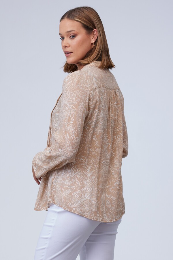 Camisa Print BEIGE/MULTI