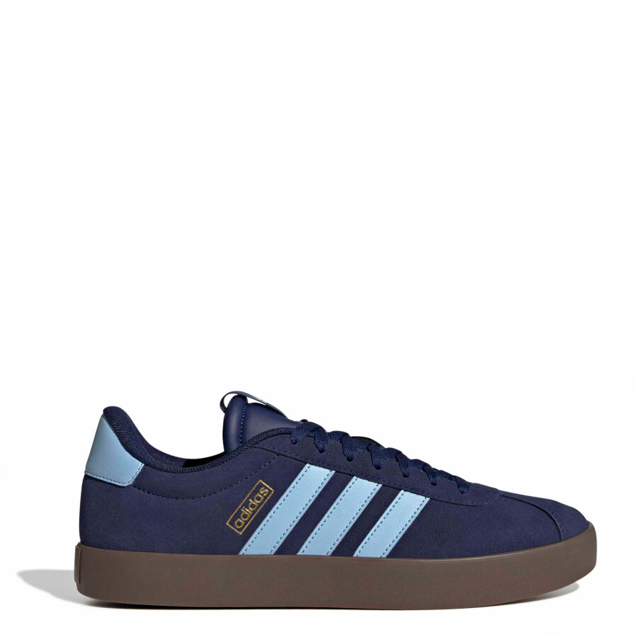 Championes de Hombre Adidas Court Vl 3.0 Azul - Celeste