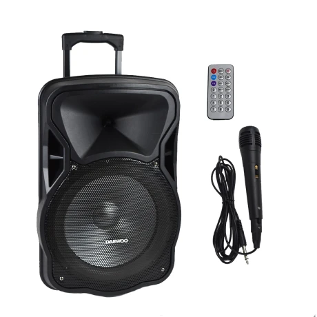 Parlante Daewoo 16 w con radio control y microfono Parlante Daewoo 16 w con radio control y microfono