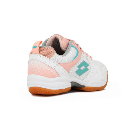 Lotto Champion Mujer Indoor/Paddle/Volley Blanco-Rosado