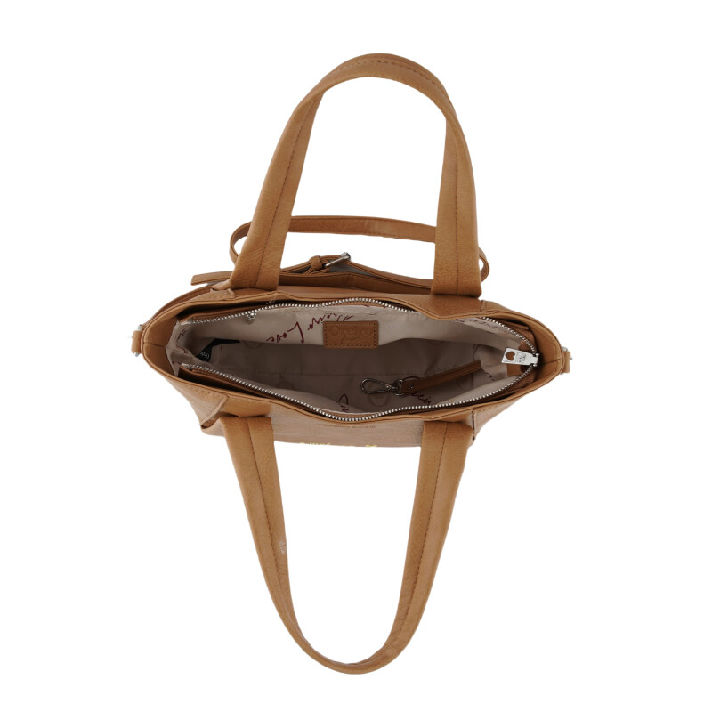 Cartera Las Oreiro Oreiro Love Caqui