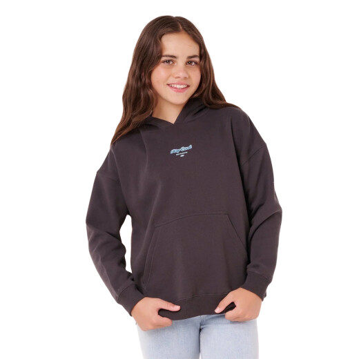 Canguro Rip Curl Paradise Club Hood Niño - Negro Canguro Rip Curl Paradise Club Hood Niño - Negro