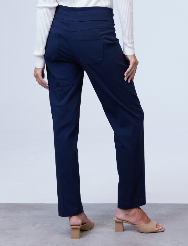 Pantalon Pull On AZUL