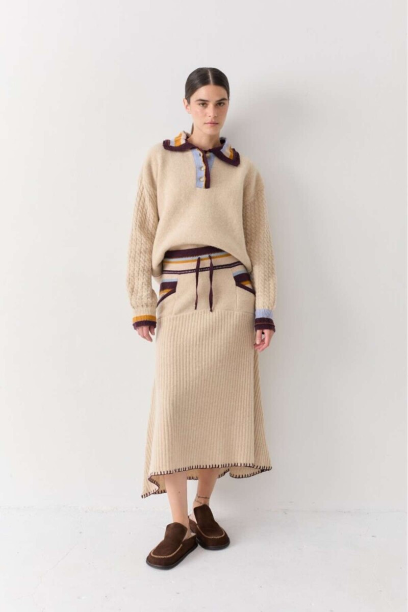 Pre Venta Falda Soccer - Crudo 