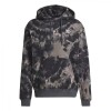 Abrigo T&D Hooded Aop de Hombre Negro
