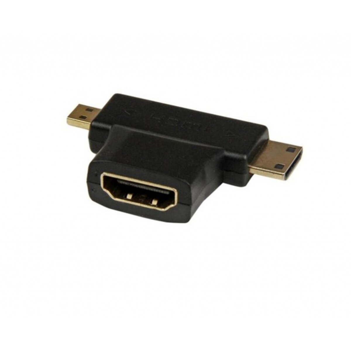 Adaptador HDMI tipo T a mini HDMI & micro HDM - Unica 