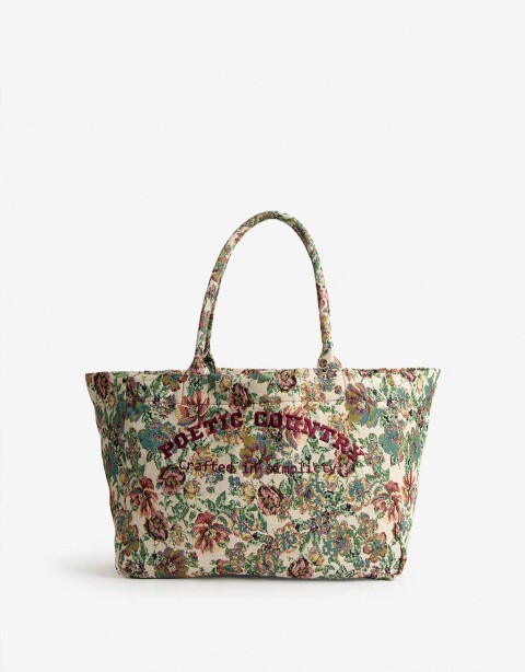 Shopper Cartera Shopper Poetic Country - Estampado Flores
