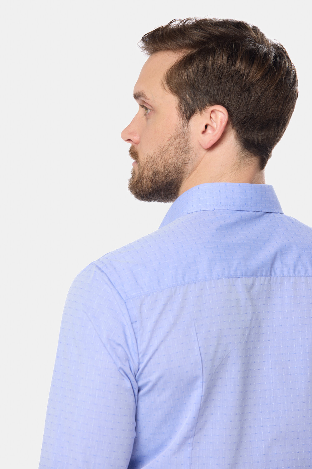 CAMISA DE VESTIR FANTASIA Azul