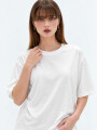 Remera Binaga Marfil / Off White