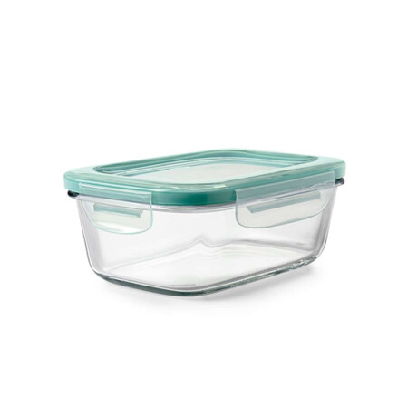 Oxo Gg 3.5 Taza Sello Hermético Smart Seal Vidrio Rectangular Recipiente