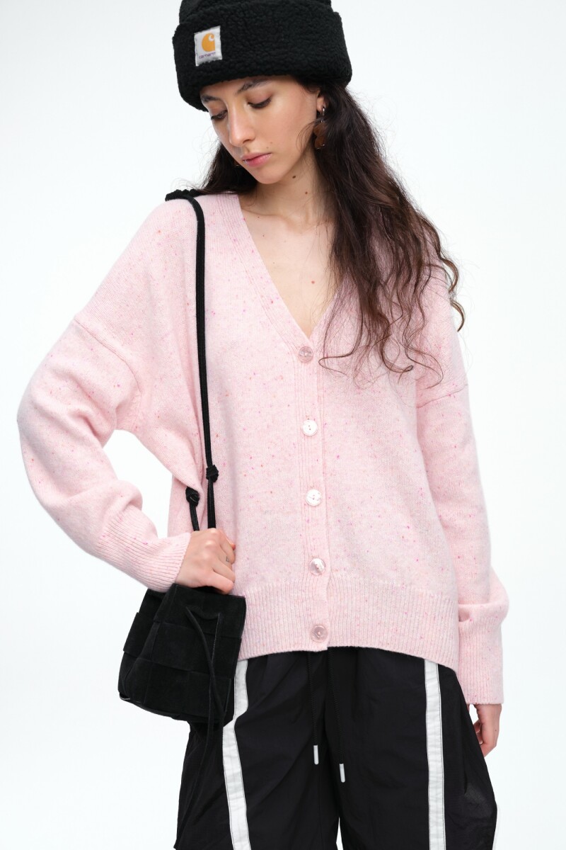 CARDIGAN V Rosa