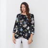 Remera Flores NEGRO/MULTI