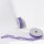 Cinta organza con puntos - 23 mts VIOLETA