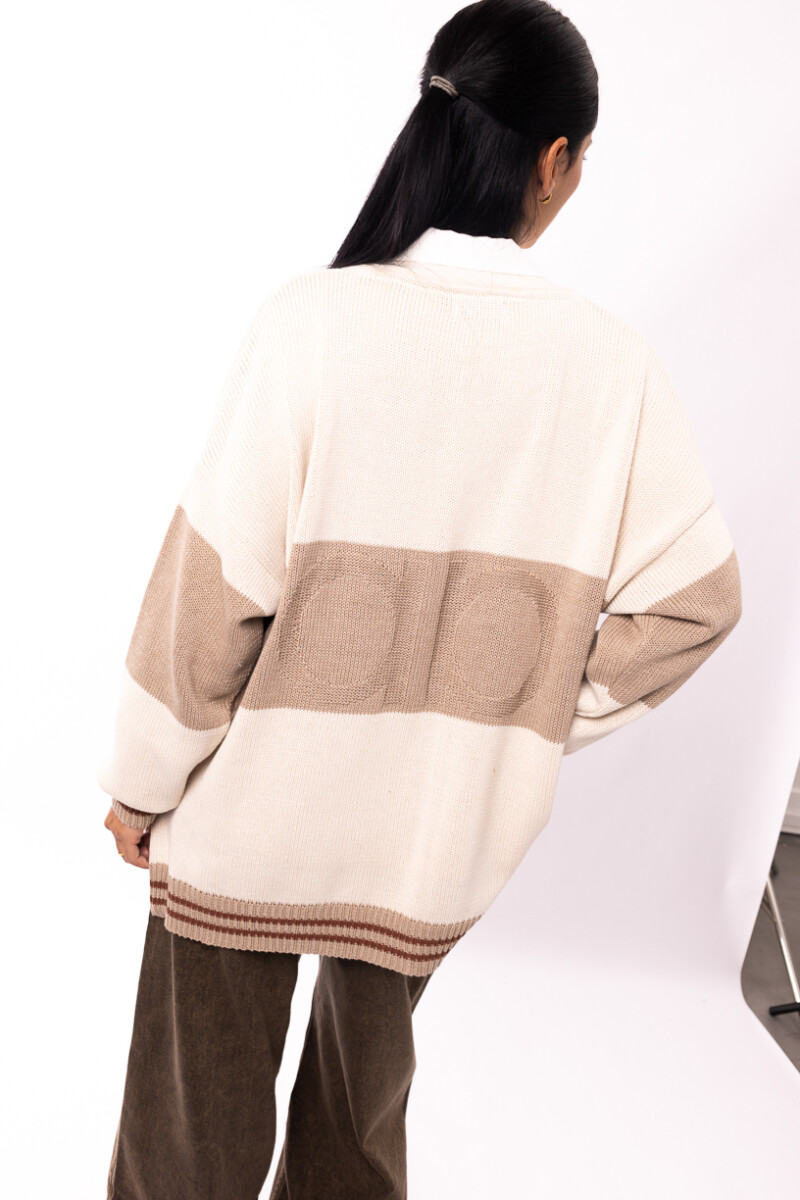 Cardigan GLORY Beige
