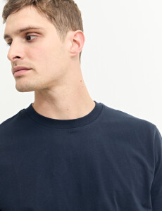 520306 T-SHIRT HARRY Azul Oscuro