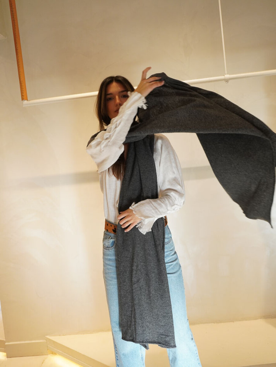 Pashmina PUR - Gris Oscuro 