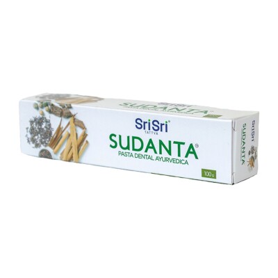 Pasta Dental De canela y Clavo De Olor Sri Sri 100g Pasta Sudanta Toothpaste 100g
