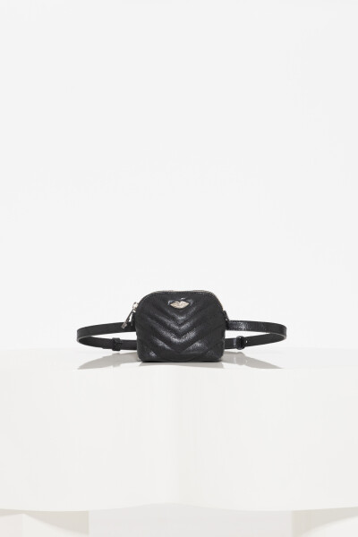 BELT BAG LIPSTICK Negro
