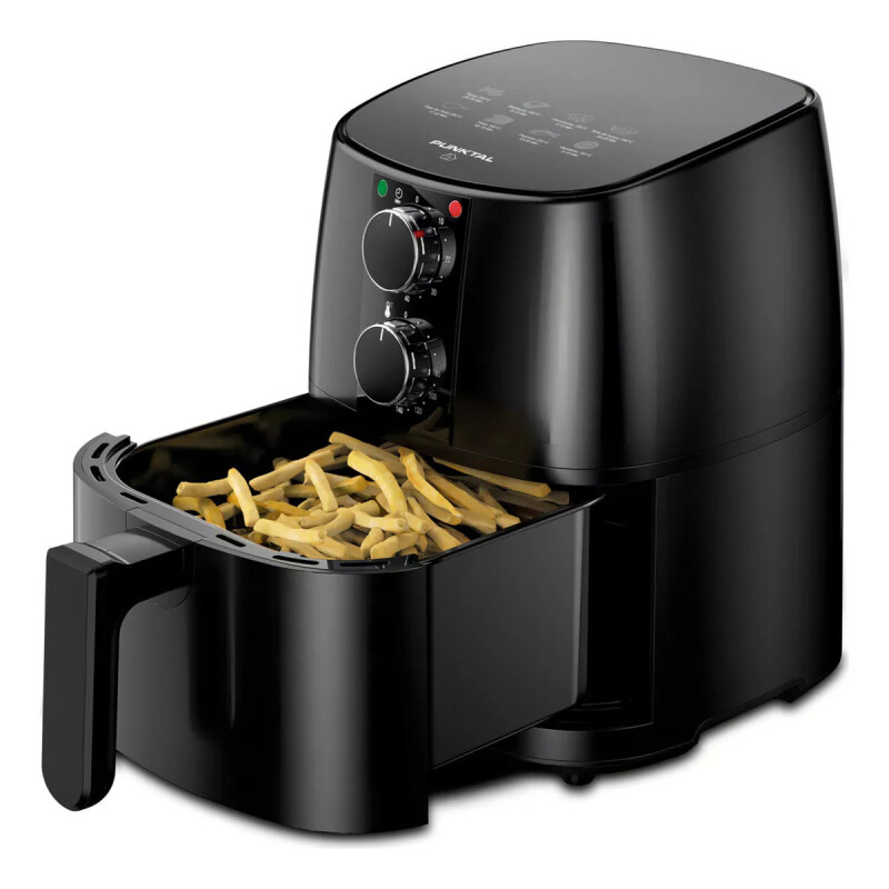 Freidora Sin Aceite Punktal Pk-354 Fm Modelo Xl 4 Litros 1400w Negro Freidora Sin Aceite Punktal Pk-354 Fm Modelo Xl 4 Litros 1400w Negro