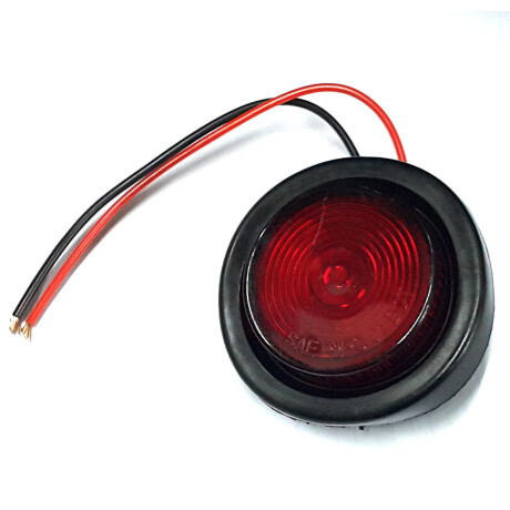 FARO LED - REDONDO LED 75MM 10-30V ROJO (TIPO CARROC.CALZA) - FARO LED - REDONDO LED 75MM 10-30V ROJO (TIPO CARROC.CALZA) -