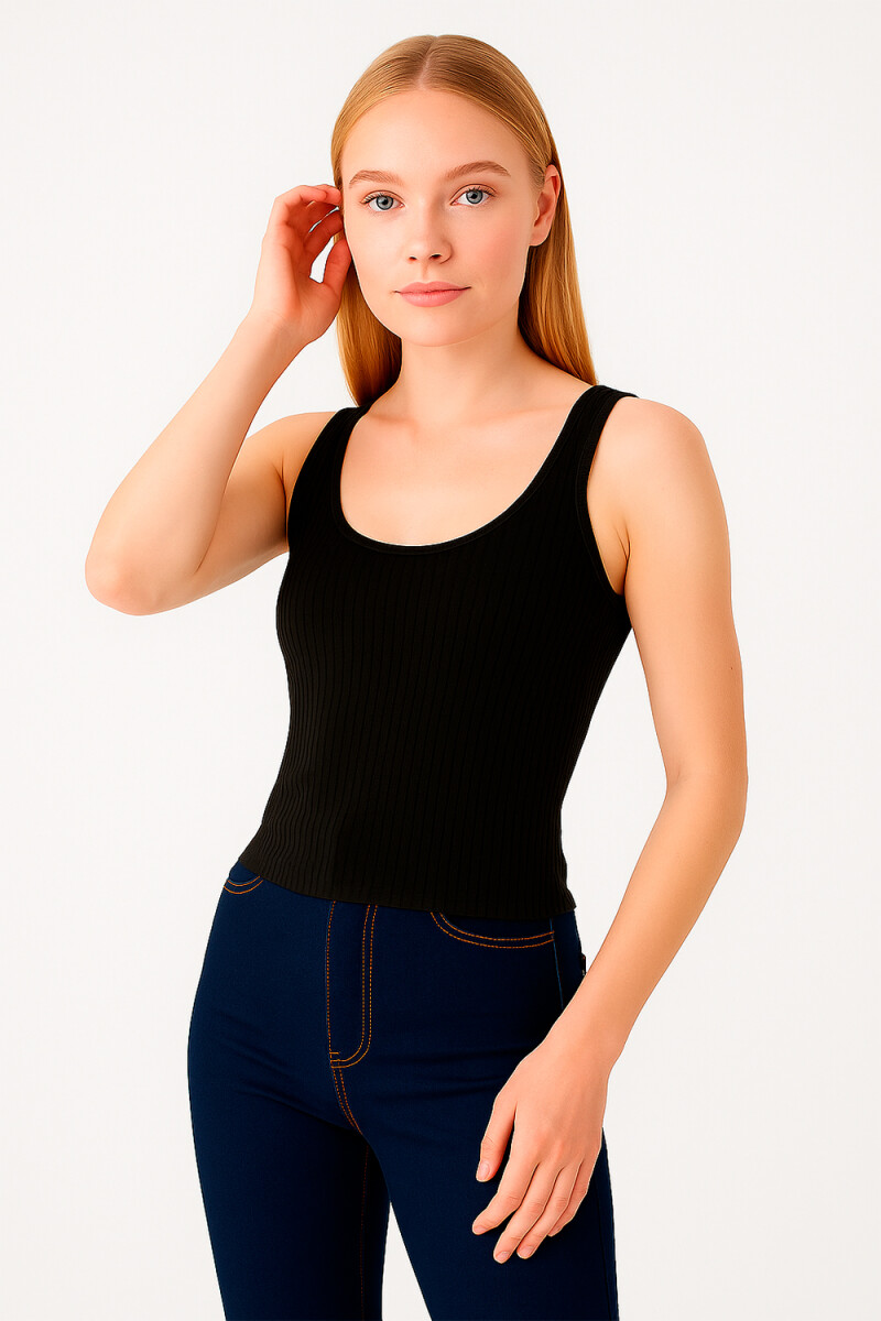 Musculosa Borac - Negro 