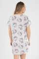Hk pink bow dress Gris