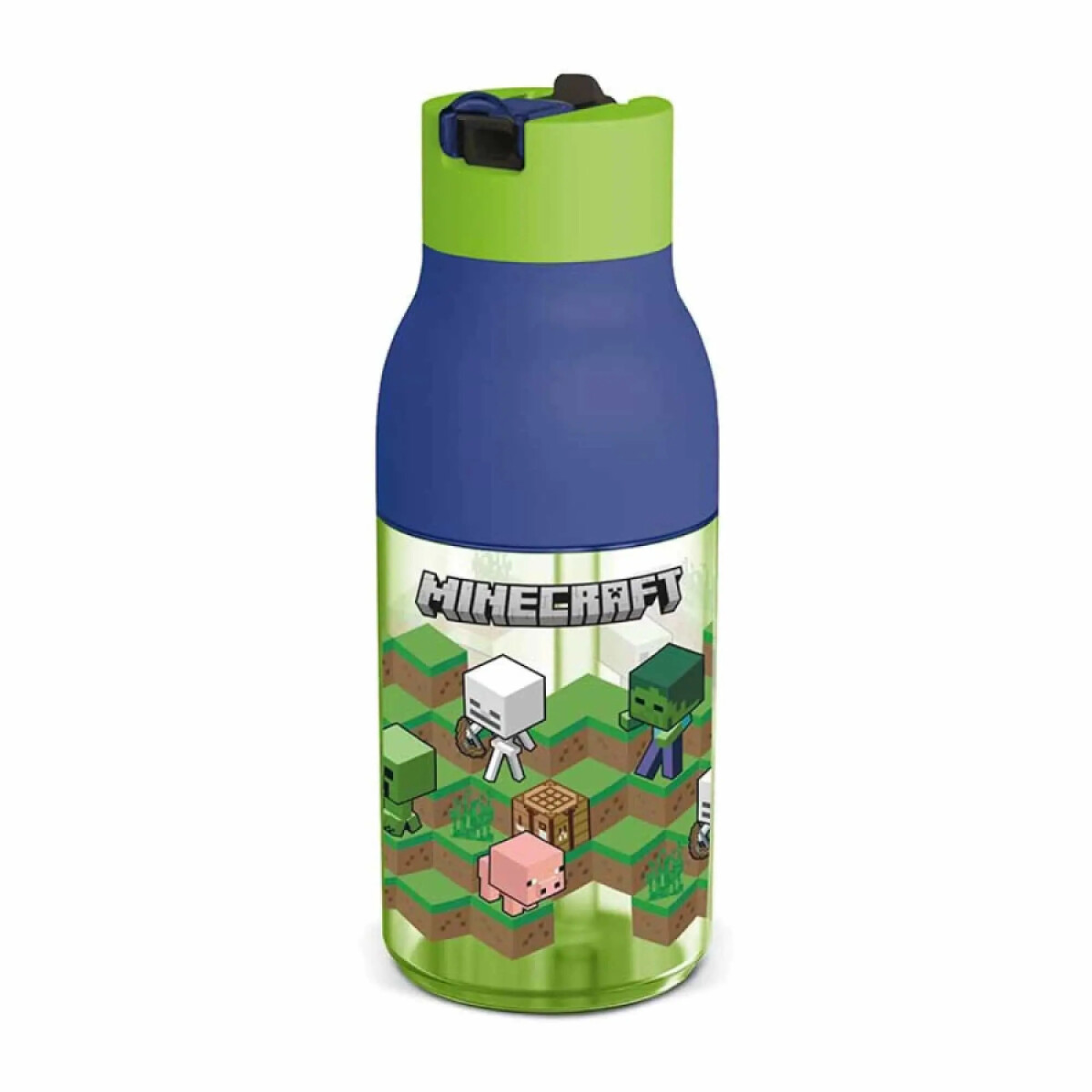 Botella Plástica Minecraft 420 ml 