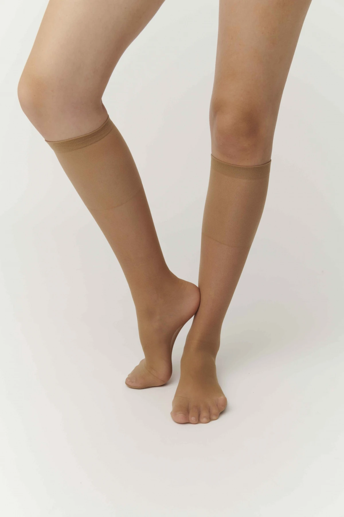 3/4 GERME Lycra con Puntera Blondine