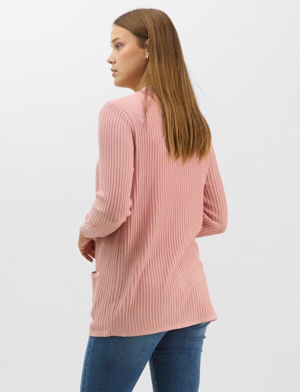 Cardigan Abierto ROSA