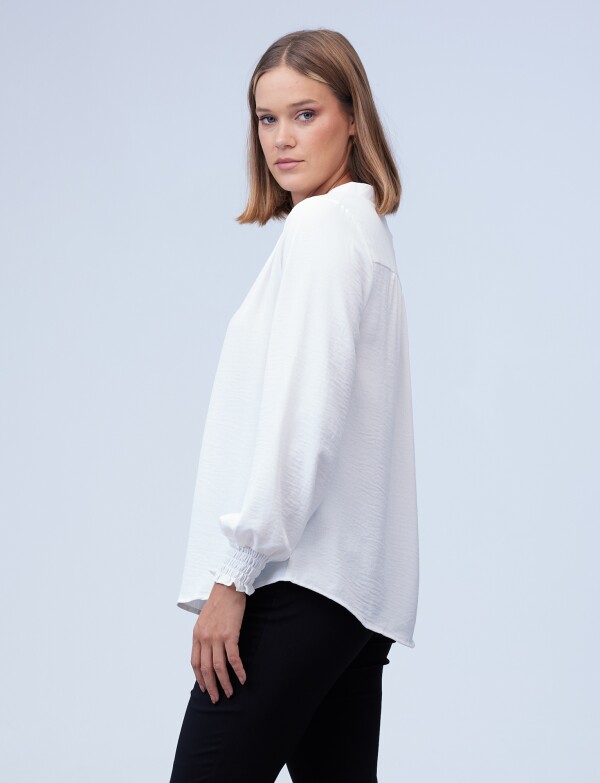 Blusa Frunces CRUDO