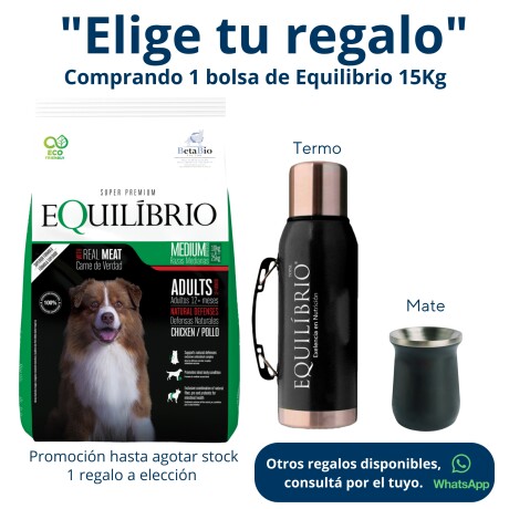 EQUILIBRIO PERRO ADULTO 15 + 3KG Equilibrio Perro Adulto 15 + 3kg
