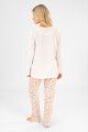 Pijama multi dog polar Beige
