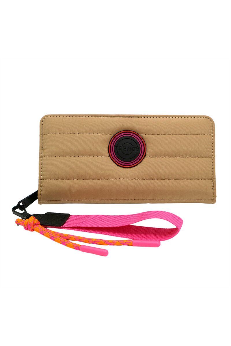 Billetera Trendy Beige