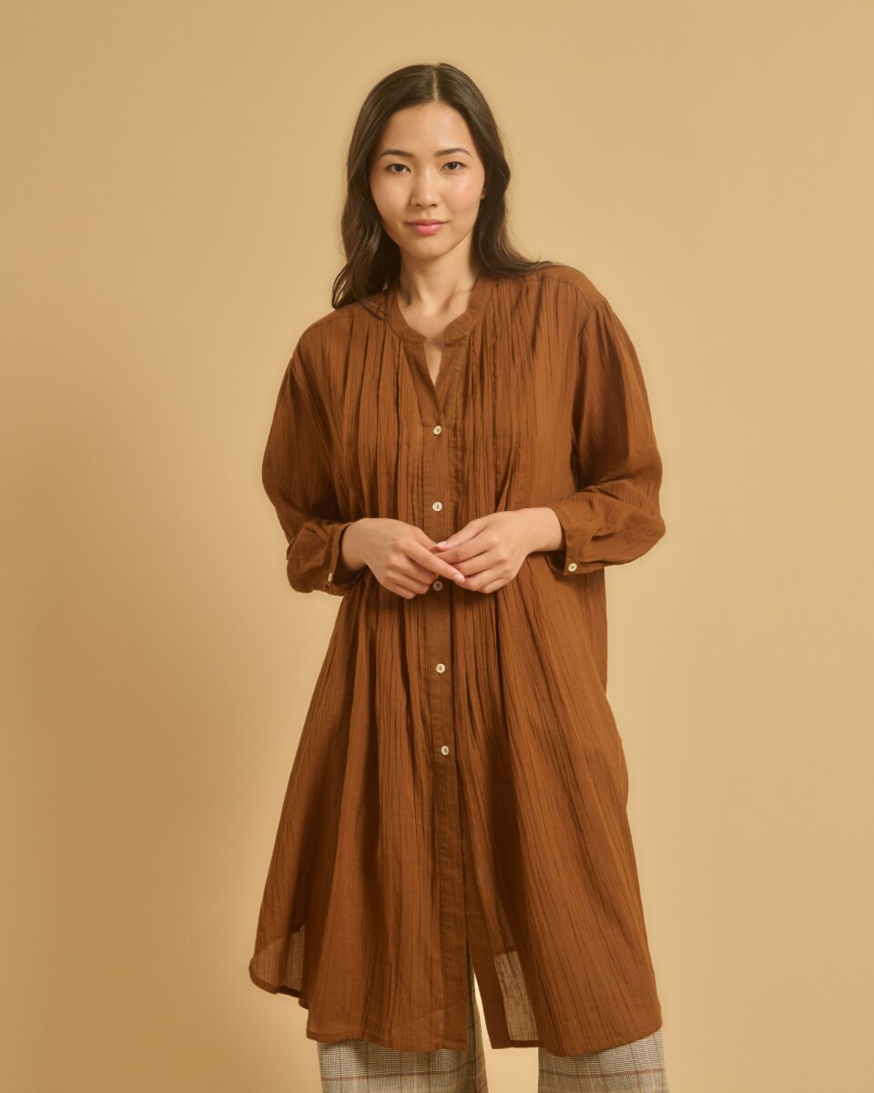 VESTIDO CAMISERO CORTO 