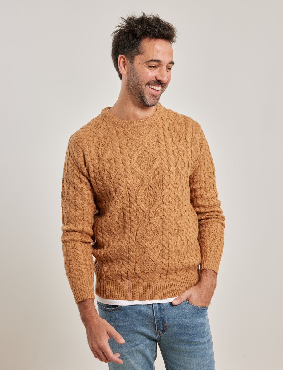 470998 Sweater Harry Camel
