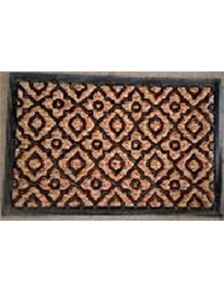 FELPUDO COCO/GOMA 40X60CM H.1CM TRAMA FLOR FELPUDO COCO/GOMA 40X60CM H.1CM TRAMA FLOR