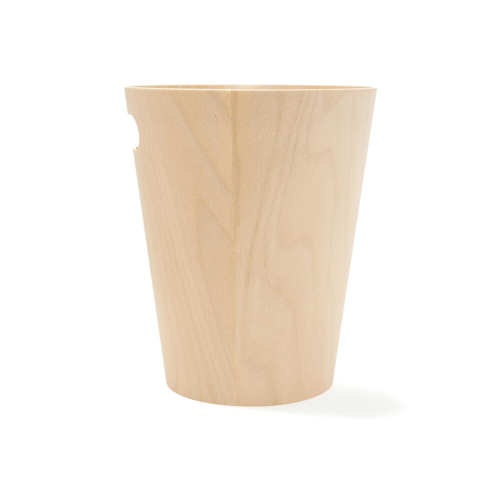 PAPELERA MADERA NATURAL-BEIGE WOODROW